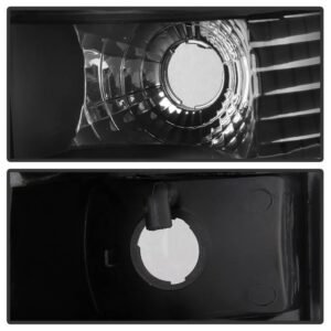 Chevy Silverado 1500/2500 99-02 / GMC Sierra 1500/2500/3500 99-07 Sierra Classic Tail Lights  - Black - Image 4