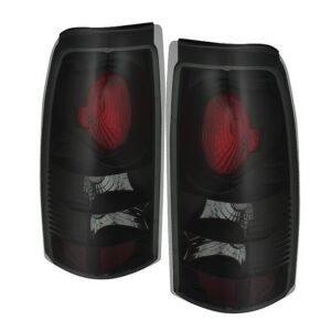 Chevy Silverado 1500/2500 99-02 / GMC Sierra 1500/2500/3500 99-07 Sierra Classic Tail Lights - Black Smoke - Image 1