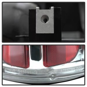 Chevy Silverado 1500/2500 99-02 / GMC Sierra 1500/2500/3500 99-06 and 2007 Sierra Classic Euro Style Tail Lights - Chrome - Image 5