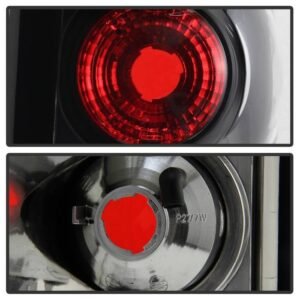 Chevy Silverado 1500/2500 99-02 / GMC Sierra 1500/2500/3500 99-07 Sierra Classic Tail Lights - Black - Image 4