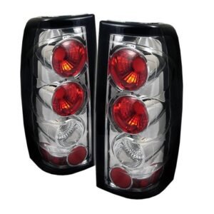 Chevy Silverado 1500/2500 99-02 / GMC Sierra 1500/2500/3500 99-07 Sierra Classic Tail Lights -Chrome - Image 1