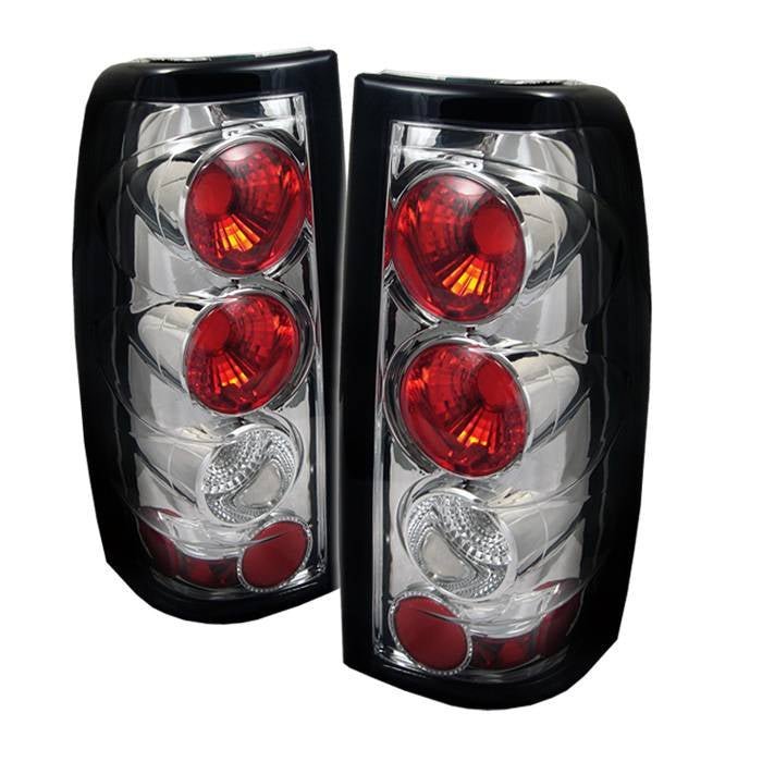 Chevy Silverado 1500/2500 99-02 / GMC Sierra 1500/2500/3500 99-07 Sierra Classic Tail Lights -Chrome