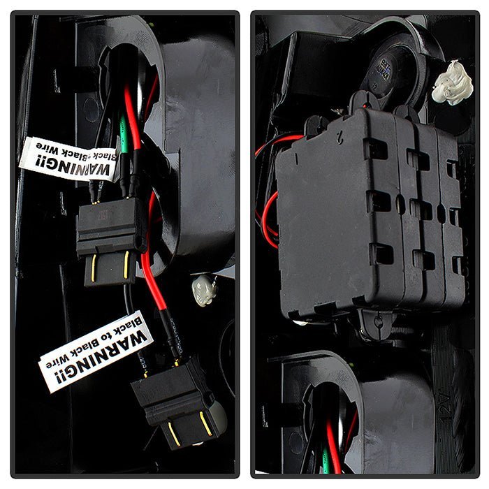 Chevy Silverado 1500/2500 99-02 / GMC Sierra 1500/2500/3500 99-07 Sierra Classic Tail Lights - Black