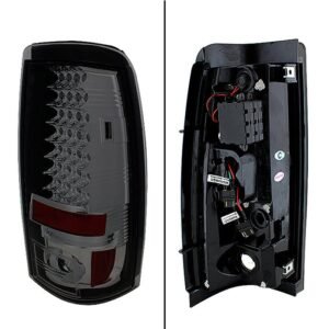 Chevy Silverado 1500/2500 99-02 / GMC Sierra 1500/2500/3500 99-07 Sierra Classic Tail Lights - Smoke - Image 2