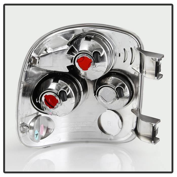 Chevy Silverado Stepside 99-04 Euro Style Tail Lights - Black