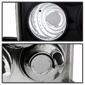 Chevy Silverado Stepside 99-04 Euro Style Tail Lights - Black - Image 5