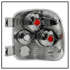 Chevy Silverado Stepside 99-04 Euro Style Tail Lights - Chrome - Image 3