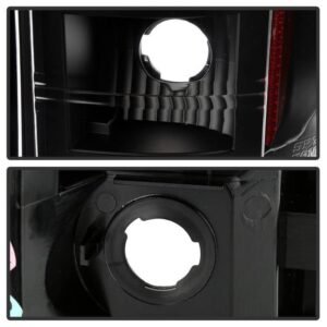 Chevy Silverado 1500/2500 99-02 / GMC Sierra 1500/2500/3500 99-07 Sierra Classic Tail Lights - All Black - Image 4