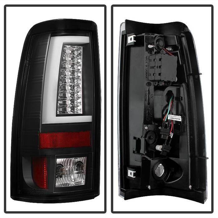 Chevy Silverado 1500/2500 99-02 / GMC Sierra 1500/2500/3500 99-07 Sierra Classic Tail Lights - Black