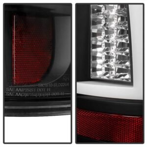 Chevy Silverado 1500/2500 99-02 / GMC Sierra 1500/2500/3500 99-07 Sierra Classic Tail Lights - Black - Image 5