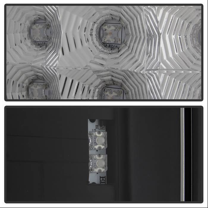 Chevy Suburban/Tahoe 07-14 / GMC Yukon/Yukon Denali 07-14 ( 08-13 excluding Hybrid Models ) - LED Tail Lights - Black