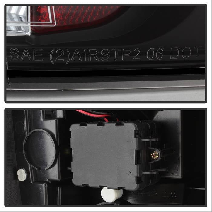 Chevy Suburban/Tahoe 07-14 / GMC Yukon/Yukon Denali 07-14 ( 08-13 excluding Hybrid Models ) - LED Tail Lights - Black