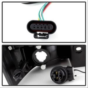Chevy Suburban/Tahoe 07-14 / GMC Yukon/Yukon Denali 07-14 ( 08-13 excluding Hybrid Models ) - LED Tail Lights - Black - Image 5