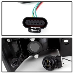 Chevy Suburban/Tahoe 07-14 / GMC Yukon/Yukon Denali 07-14 ( 08-13 excluding Hybrid Models ) - LED Tail Lights - Black Smoke - Image 5