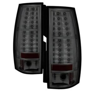 Chevy Suburban/Tahoe 07-14 / GMC Yukon/Yukon Denali 07-14 ( 08-13 excluding Hybrid Models ) - LED Tail Lights - Smoke - Image 1