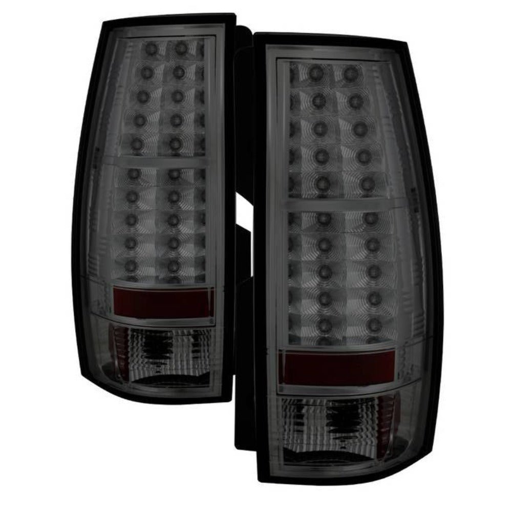 Chevy Suburban/Tahoe 07-14 / GMC Yukon/Yukon Denali 07-14 ( 08-13 excluding Hybrid Models ) - LED Tail Lights - Smoke