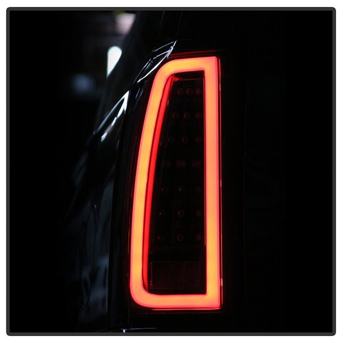Chevy Tahoe / Suburban 15-19 light bar LED Tail Lights - Black