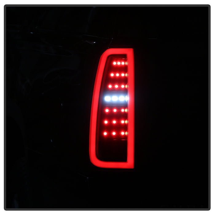 Chevy Tahoe / Suburban 15-19 light bar LED Tail Lights - Black