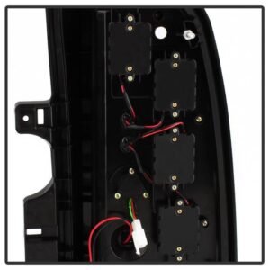 Chevy Tahoe / Suburban 15-19 light bar LED Tail Lights - Black - Image 5