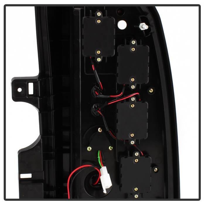 Chevy Tahoe / Suburban 15-19 light bar LED Tail Lights - Black
