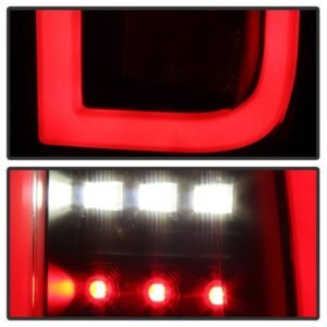 Chevy Tahoe / Suburban 15-19 light bar LED Tail Lights - Black - Image 7