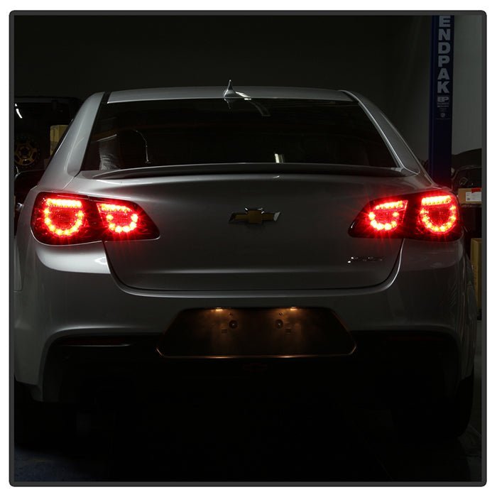 Chevy SS 2014-2016 LED Tail Lights - Black