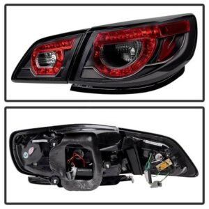 Chevy SS 2014-2016 LED Tail Lights - Black - Image 2