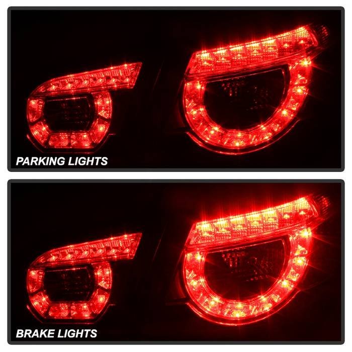 Chevy SS 2014-2016 LED Tail Lights - Black