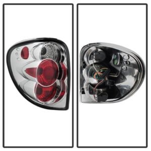 Dodge Caravan/Grand Caravan 01-07 / Chrysler Town & Country 01-07 / Chrysler Voyager 00-03 Euro Style Tail Lights - Chrome - Image 2