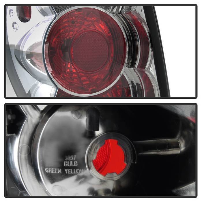 Dodge Caravan/Grand Caravan 01-07 / Chrysler Town & Country 01-07 / Chrysler Voyager 00-03 Euro Style Tail Lights - Chrome