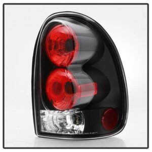 Dodge Caravan/Grand Caravan 96-00/Dodge Durango 98-03/Chrysler Town & Country 96-00/Plymouth Voyager/Grand Voyager 96-00 Euro Style Tail Lights Black - Image 2