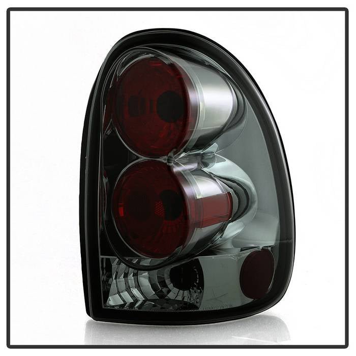 Dodge Caravan/Grand Caravan 96-00/Dodge Durango 98-03/Chrysler Town & Country 96-00/Plymouth Voyager/Grand Voyager 96-00 Euro Style Tail Lights Smoke