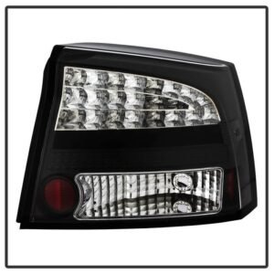 Dodge Charger 06-08 LED Tail Lights - Black - Image 2