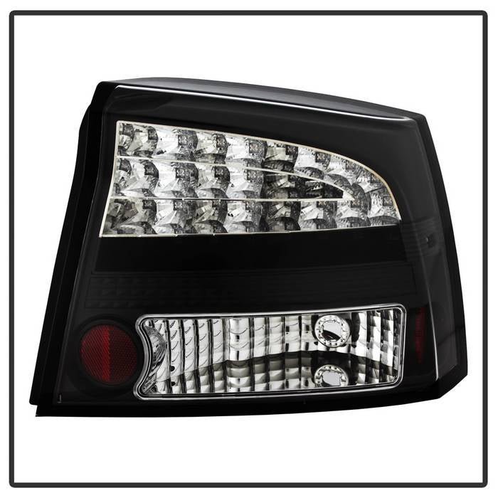 Dodge Charger 06-08 LED Tail Lights - Black