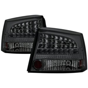 Dodge Charger 06-08 LED Tail Lights - Smoke - Image 1