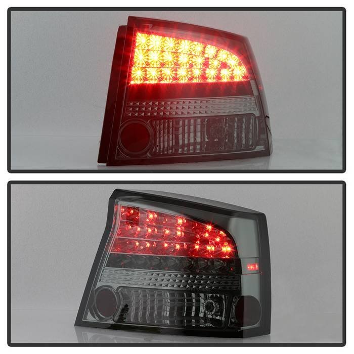 Dodge Charger 06-08 LED Tail Lights - Smoke