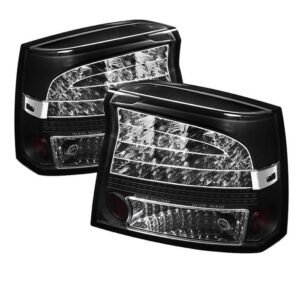 Dodge Charger 09-10 LED Tail Lights- Black - Image 1
