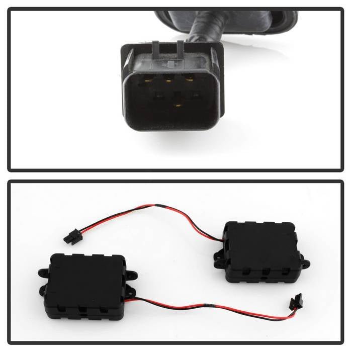 Dodge Charger 09-10 LED Tail Lights- Black