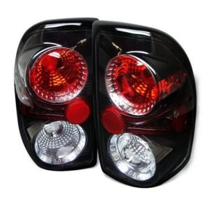 Dodge Dakota 97-04 Euro Style Tail Lights- Black - Image 1