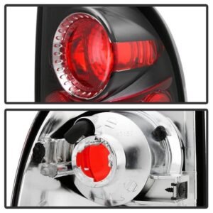 Dodge Dakota 97-04 Euro Style Tail Lights- Black - Image 3