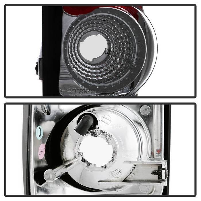 Dodge Dakota 97-04 Euro Style Tail Lights - Smoke