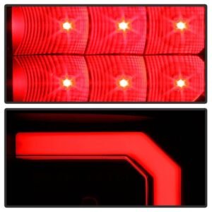 Dodge Durango 04-09 LED Tail Lights  - Black - Image 8