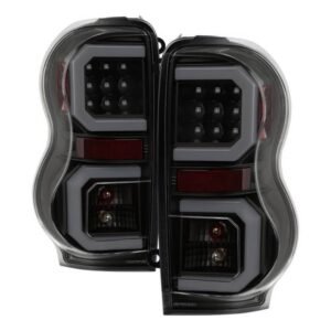 Dodge Durango 04-09 LED Tail Lights - Black Smoke - Image 1