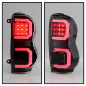 Dodge Durango 04-09 LED Tail Lights - Black Smoke - Image 8
