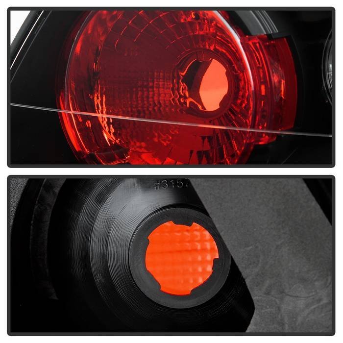 Dodge Neon 00-02 Euro Style Tail Lights - Black