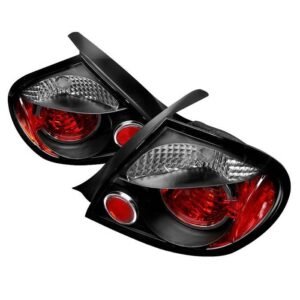 Dodge Neon 03-05 Euro Style Tail Lights - Black - Image 1