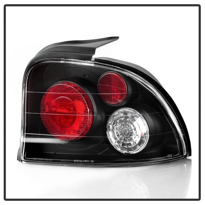Dodge Neon 95-99 Euro Style Tail Lights - Black