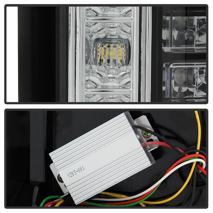 Dodge Ram 1500 2019-2020 Halogen Model LED Tail Light - Chrome