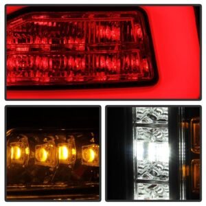 Dodge Ram 1500 2019-2020 Halogen Model LED Tail Light - Chrome - Image 8