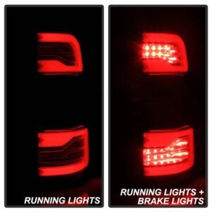 Dodge Ram 1500 2019-2020 Halogen Model LED Tail Light - Chrome - Image 9